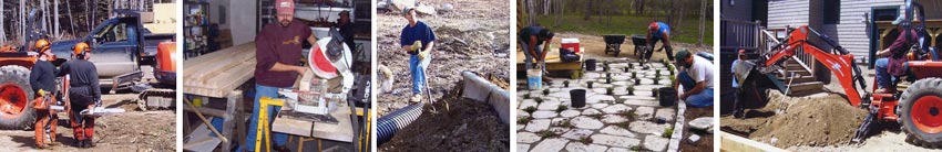 landscaping crew of D.L. Furrow