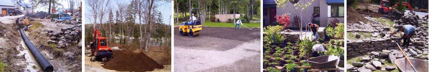 Complete landscaping design and installation services available to the Deer Isle and Blue Hill area. landscape construction services